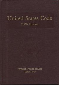 Produktbild: United States Code, 2006, V. 5, Title 10, Armed Forces, Section 2001 to End