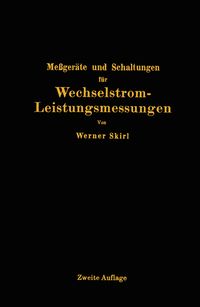 Produktbild: Me&szlig;ger&auml;te und Schaltungen f&uuml;r Wechselstrom-Leistungsmessungen