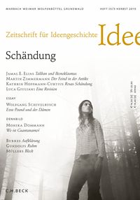 Produktbild: Zeitschrift f&uuml;r Ideengeschichte Heft IX/3 Herbst 2015