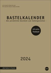 Bild vom Artikel Premium-Bastelkalender gold A4 2024 vom Autor 