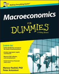 Produktbild: Macroeconomics For Dummies, UK Edition