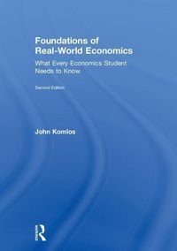 Produktbild: Komlos, J: Foundations of Real-World Economics