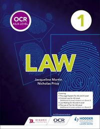 Produktbild: OCR A Level Law for Year 1/AS