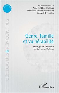 Produktbild: Genre, famille et vuln&eacute;rabilit&eacute;
