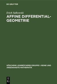 Produktbild: Affine Differentialgeometrie