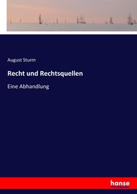 Produktbild: Recht und Rechtsquellen