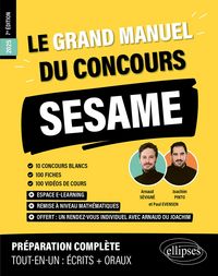 Produktbild: Le Grand Manuel du concours SESAME