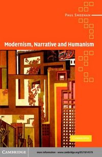 Produktbild: Modernism, Narrative and Humanism