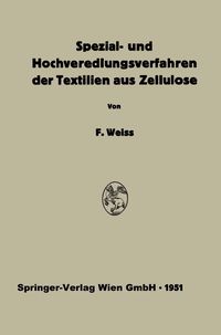 Produktbild: Spezial- und Hochveredlungsverfahren der Textilien aus Zellulose