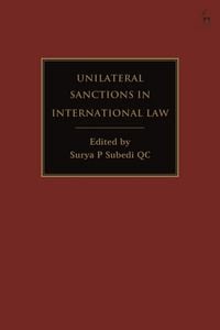 Produktbild: Unilateral Sanctions in Intl L