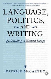 Produktbild: Language, Politics and Writing: Storytelling in Western Europe