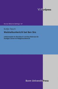 Produktbild: Weisheitsunterricht bei Ben Sira