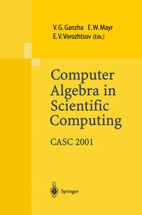 Produktbild: Computer Algebra in Scientific Computing CASC 2001