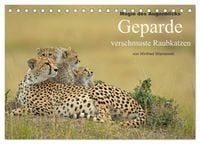 Produktbild: Magie des Augenblicks: Geparde - verschmuste Raubkatzen (Tischkalender 2027 DIN A5 quer), CALVENDO Monatskalender