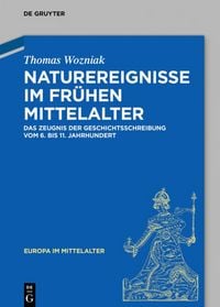 Produktbild: Naturereignisse im fr&uuml;hen Mittelalter