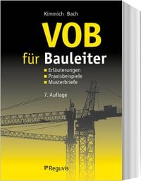 Produktbild: VOB f&uuml;r Bauleiter