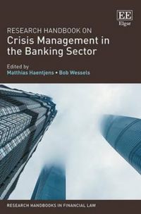 Produktbild: Research Handbook on Crisis Management in the Banking Secto