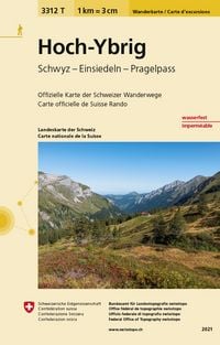 Produktbild: 3312T Hoch-Ybrig Wanderkarte