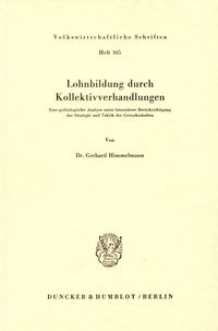 Produktbild: Lohnbildung durch Kollektivverhandlungen.