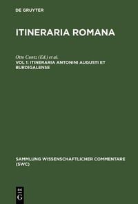 Produktbild: Itineraria Antonini Augusti et Burdigalense