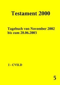 Produktbild: Testament 2000 Band 5