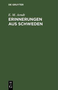 Produktbild: Erinnerungen aus Schweden