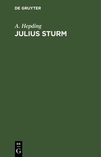 Produktbild: Julius Sturm