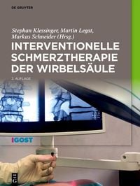 Produktbild: Interventionelle Schmerztherapie der Wirbels&auml;ule