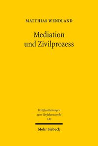 Produktbild: Mediation und Zivilprozess