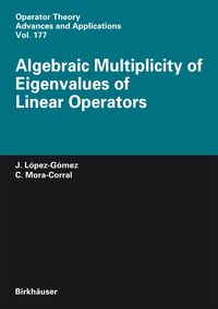 Produktbild: Algebraic Multiplicity of Eigenvalues of Linear Operators