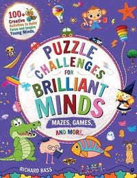 Produktbild: Puzzle Challenges for Brilliant Minds Mazes, Games, and More