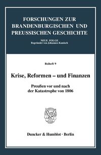 Bild vom Artikel Krise, Reformen - und Finanzen. vom Autor Jürgen Kloosterhuis