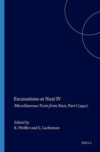 Produktbild: Excavations at Nuzi IV