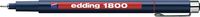 Edding 4-180005002 1800 Fineliner Rot 0.5mm