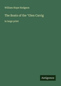 Produktbild: The Boats of the "Glen Carrig