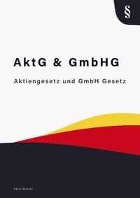 Produktbild: Aktiengesetz und GmbH Gesetz