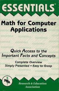 Produktbild: Math for Computer Applications