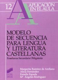 Produktbild: Modelo de secuencia para lengua y literatura castellanas, ESO