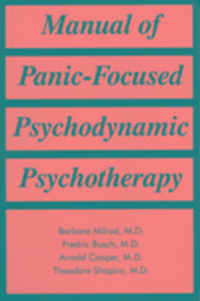 Produktbild: Manual of Panic-Focused Psychodynamic Psychotherapy