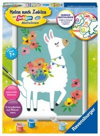 Produktbild: CreArt, Malen nach Zahlen Kinder - No Probllama