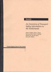 Produktbild: An Inventory of Transport Safety Information in the Netherlands