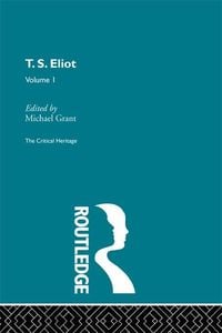 Produktbild: T.S. Eliot Volume I