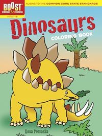 Produktbild: Pomaska, A: Boost Dinosaurs Coloring Book