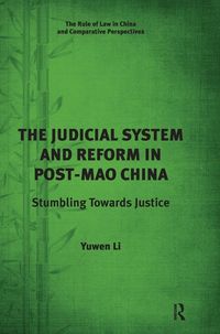 Produktbild: The Judicial System and Reform in Post-Mao China