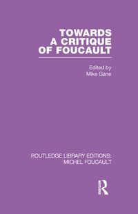 Produktbild: Towards a critique of Foucault