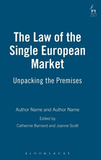 Produktbild: Law of the Single European Market