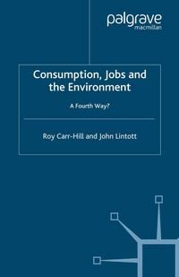Produktbild: Consumption, Jobs and the Environment