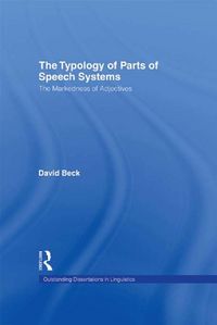 Produktbild: The Typology of Parts of Speech Systems