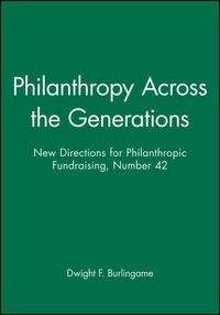 Produktbild: Philanthropy Across The Genera