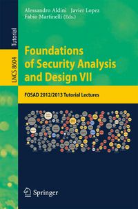 Produktbild: Foundations of Security Analysis and Design VII